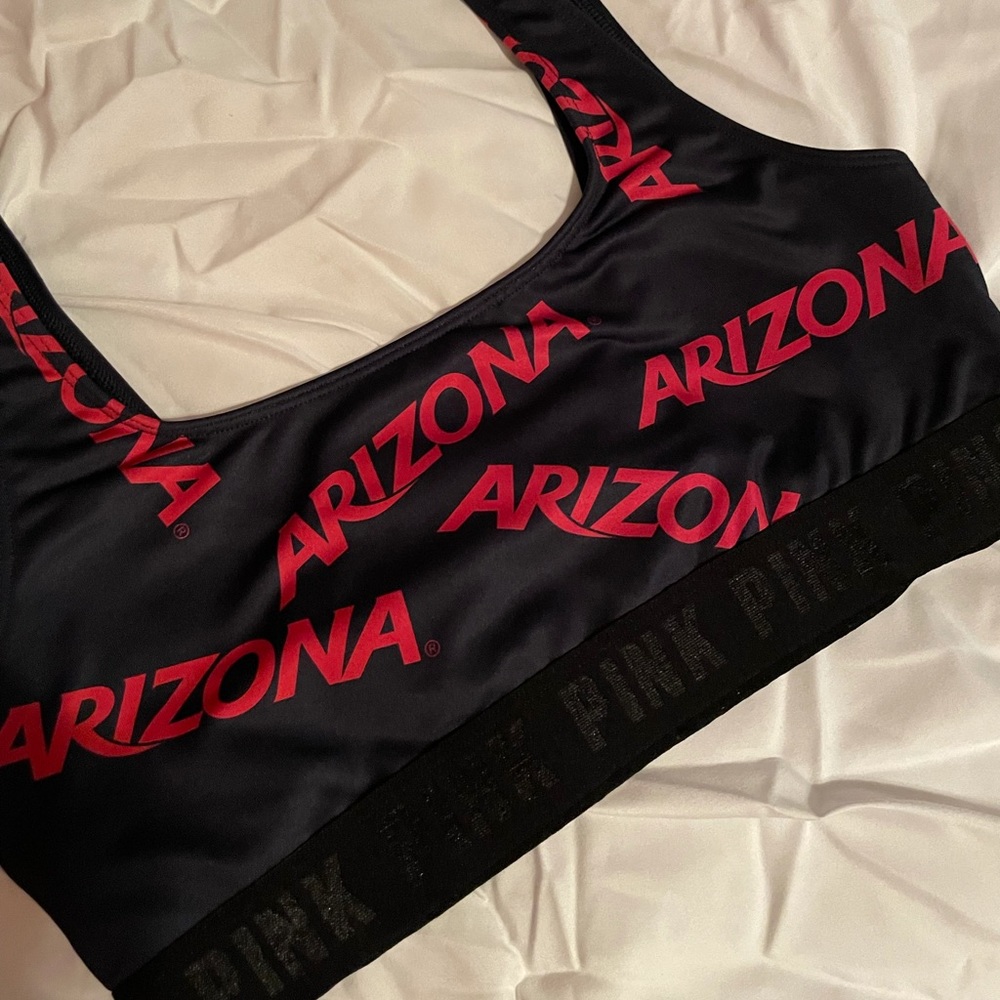 Pink U of A Sports Bra